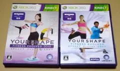 ユアシェイプフィットネス・エボルブ XBOX360 2点セット