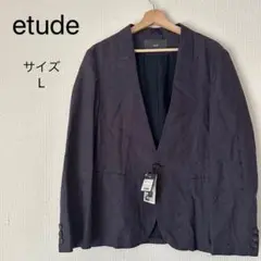 ［新品・未使用］etude　エチュード　テーラードジャケット　細身　L