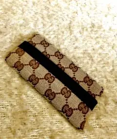 ✨超美品✨GUCCI ティッシュケース GGキャンバス ベージュ/ブラウン