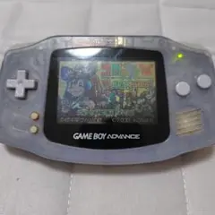 【ジャンク】ゲームボーイアドバンス AGB-001 クリア　ソフト　セット　③