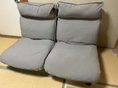 【無印良品】ベージュ2人掛けソファ