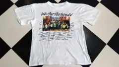 80s We Are The World Tシャツ ウィアーザワールド XL 80s We Are The World Tシャツ USA製 XL