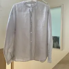 【シミあり】URBAN RESEARCH ブルーグレー シミあり 涼感　透け感