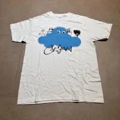 Gezan Tシャツ　半袖　白　ホワイト　ロック　バンド　M