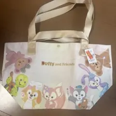 香港ディズニー　Duffy and friends エコバッグ