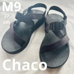 【Chaco】 チャコ　サンダル　ブラック　M9 27 センチ　ビブラム　定番