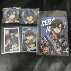 サカモトデイズ　勢羽夏生・勢羽真冬　缶バッチ　浴衣ver. HMV トムス