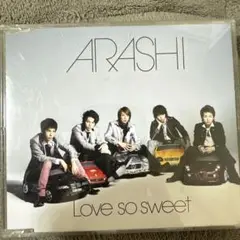 【本日中処分予定】ARASHI Love so sweet CD