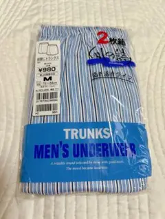 新品　Mサイズ　２枚セット　メンズ　ストライプ