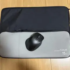 エレコム15.6 ブラック　PCケース　マウス　セット