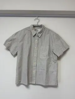 MHL. ストライプ 半袖シャツ