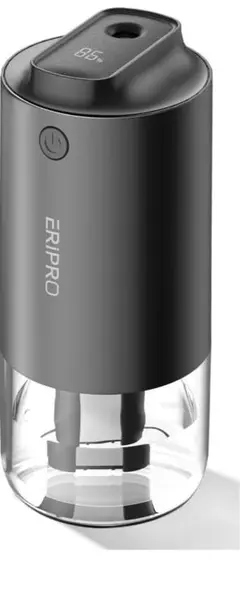 ❣️人気❣️ 小型加湿器　卓上加湿器　新品未使用　ブラック　バッテリー式