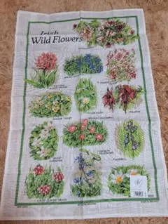 Ulster Weaversアルスターウィーバーズ ティータオルお花 英国製