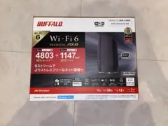 【美品】BUFFALO Wi-Fi 6 ルーター WSR-6000AX-MB