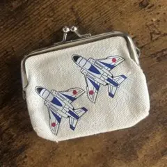 ブルーインパルス　がま口財布　美品