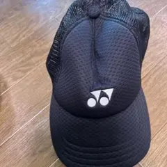 ヨネックス ブラック メッシュキャップ