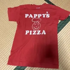 ビンテージPAPPY'S PIZZA 赤 Tシャツ