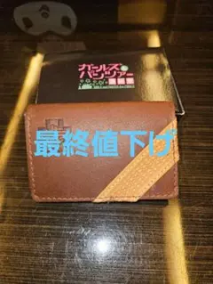 最終値下げ！ガールズ&パンツァー　限定名刺入れ　本革　大洗er