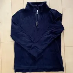 Crewcut子供用ハーフジップスウェット