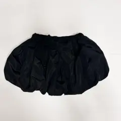 バルーン　スカート　黒　petitmain プティマイン