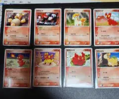 炎、タネ、ポケモン14枚、被りなし。2003～2005年