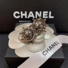 CHANEL♡舵 ラダー モチーフ ピアス イヤリング