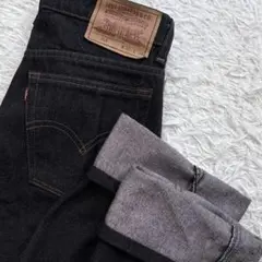 【極美品】 Levi's 515 先染め ブラック フィリピン 90s W30