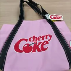 cherry Coke トートバッグ ピンク