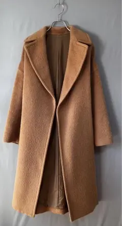 Plageプラージュ アルパカウール混ロングコート サイズ36
