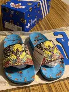 adidas × Keiichi Tanaami ラインジャージ 本人サイン入り adidas ジャージ 田名網敬一 アディダス KEIICHI TANAAMI - メルカリ