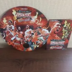 新日本プロレス　G1クライマックス35　ボルチンステッカー&A BLOCKうちわ