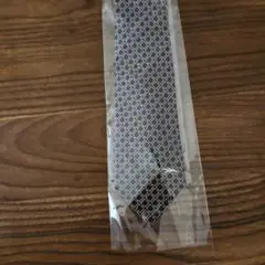 LONGCHAMP 幾何学模様 ネクタイ