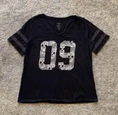 opium y2k グランジ スカル Tシャツ
