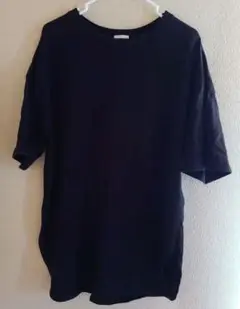 GU オーバーサイズ ブラック Tシャツ