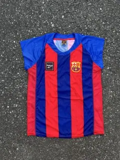 90s バルセロナ　ヴィンテージ　ロナウジーニョ　ユニホーム　サッカーt