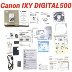 Canon IXY DIGITAL 500 コンパクトデジタルカメラ 動作品