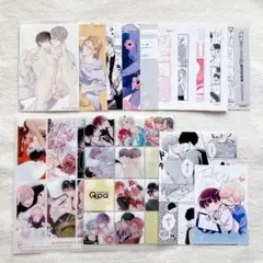 BL漫画作品 特典まとめ売り 高崎ぼすこ 楔ケリ まさき茉生 鯛野ニッケ 他