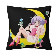 魔法の天使　クリーミィマミ　クッションカバー　ブラック　両面プリント　01
