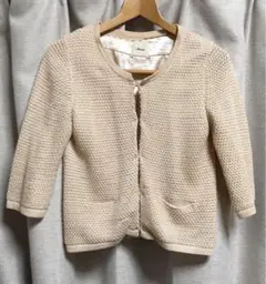 美品　ニーム　カーディガン　S