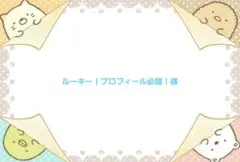 ルーキー！プロフィール必読！様☆追加確認用