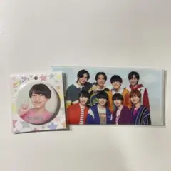 ambitious チケットファイル　 井上一太　缶バッジ　アンビ