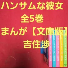 ハンサムな彼女　全5巻　まんが【文庫版】吉住渉　除菌済　文庫