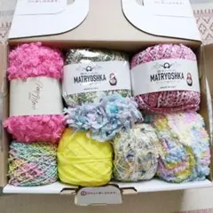 【気まぐれセット】半端糸詰め合わせ　 素材糸　引き揃え糸　まとめ売り