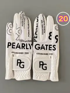 PEARLY GATES ゴルフレディースグローブ サイズ20