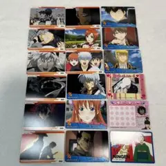銀魂　くりあ弍　　オープニング　ビフォーアフター　書き込み　カード　コンプセット