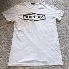 REPLAY ホワイト Tシャツ　Sサイズ