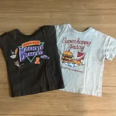 LittleWEEKEND Tシャツ2枚セット100㎝