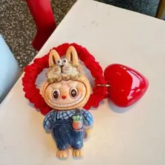ラブブのキャラクター付きヘアゴム