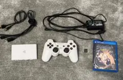 PS Vita TV ホワイト コントローラー　ソフト付き