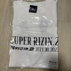 SUPER RIZIN.2 Tシャツ ホワイト